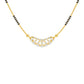 Aneeka Diamond Mangalsutra 18 KT / Yellow Gold