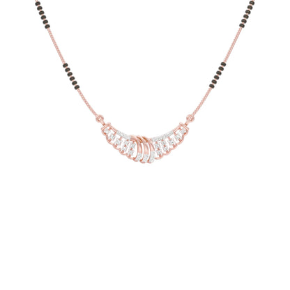 Latika Diamond Mangalsutra 18 KT / Rose Gold