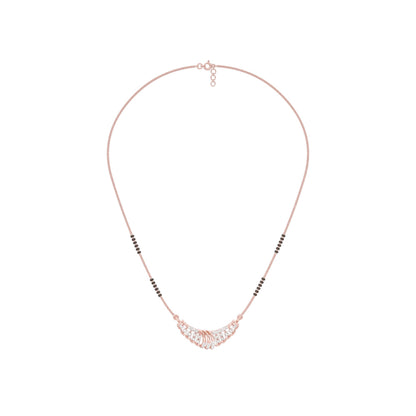 Latika Diamond Mangalsutra 18 KT / Rose Gold