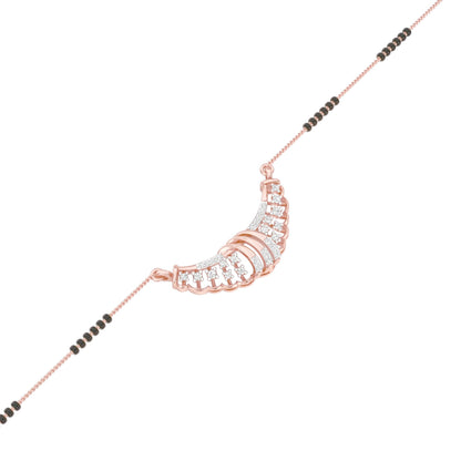 Latika Diamond Mangalsutra 18 KT / Rose Gold