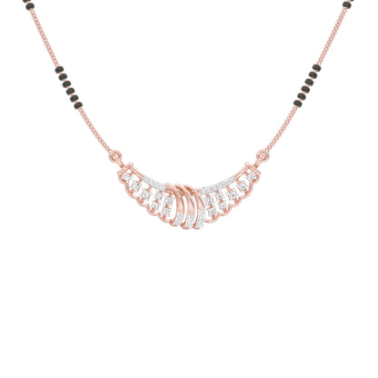 Latika Diamond Mangalsutra 18 KT / Rose Gold