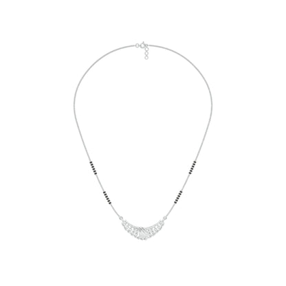 Latika Diamond Mangalsutra 18 KT / White Gold