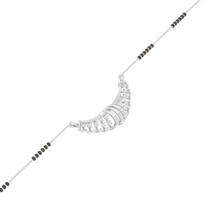 Latika Diamond Mangalsutra 18 KT / White Gold