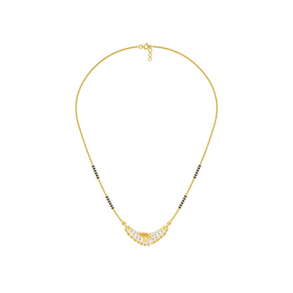 Latika Diamond Mangalsutra 18 KT / Yellow Gold
