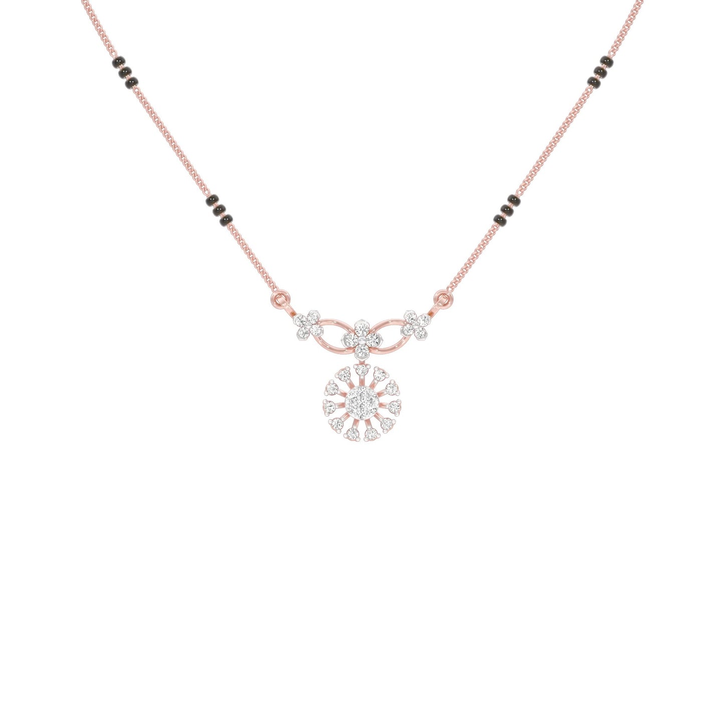 Tara Diamond Mangalsutra 18 KT / Rose Gold