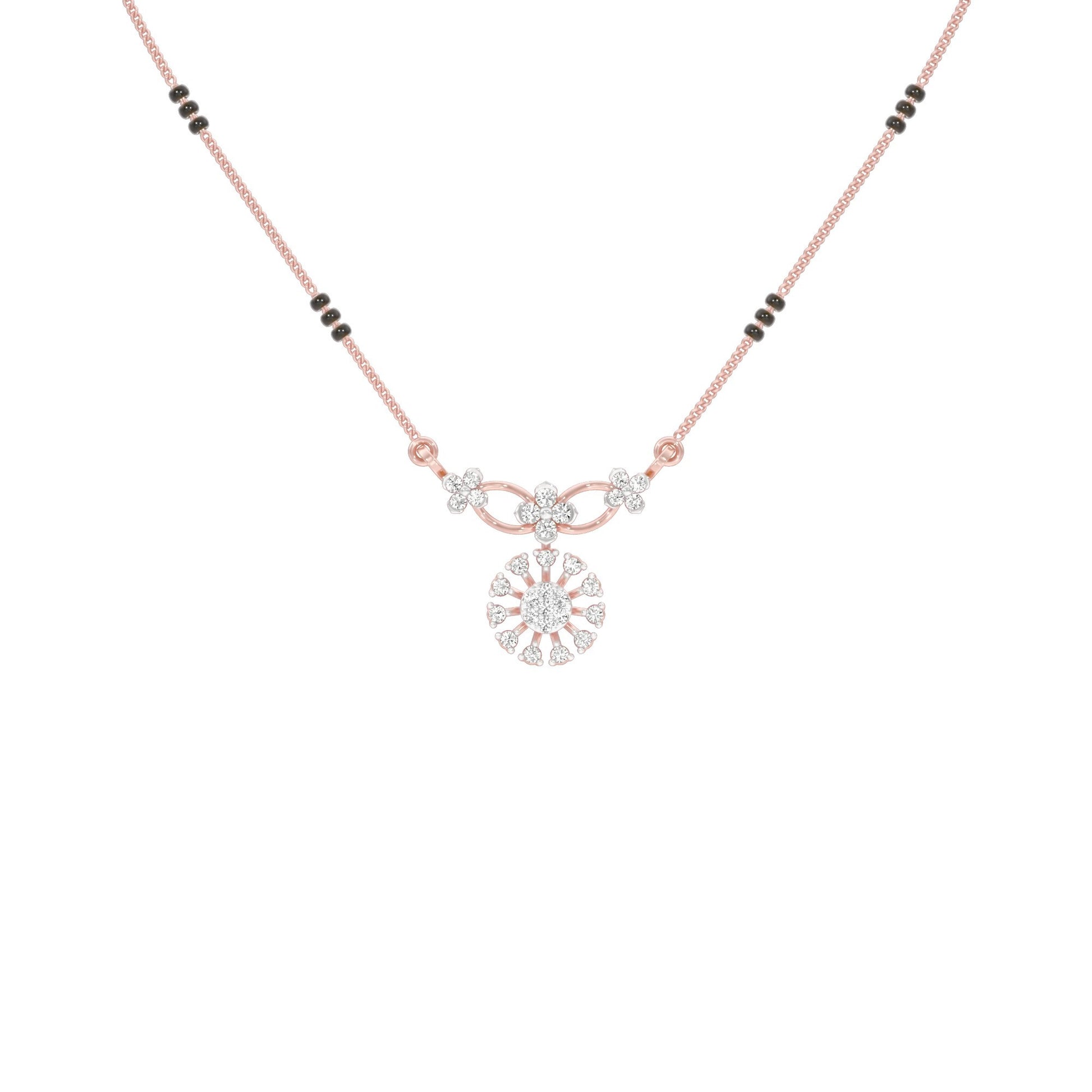 Tara Diamond Mangalsutra 18 KT / Rose Gold