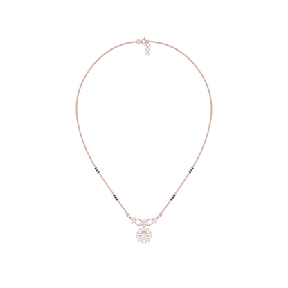 Tara Diamond Mangalsutra 18 KT / Rose Gold