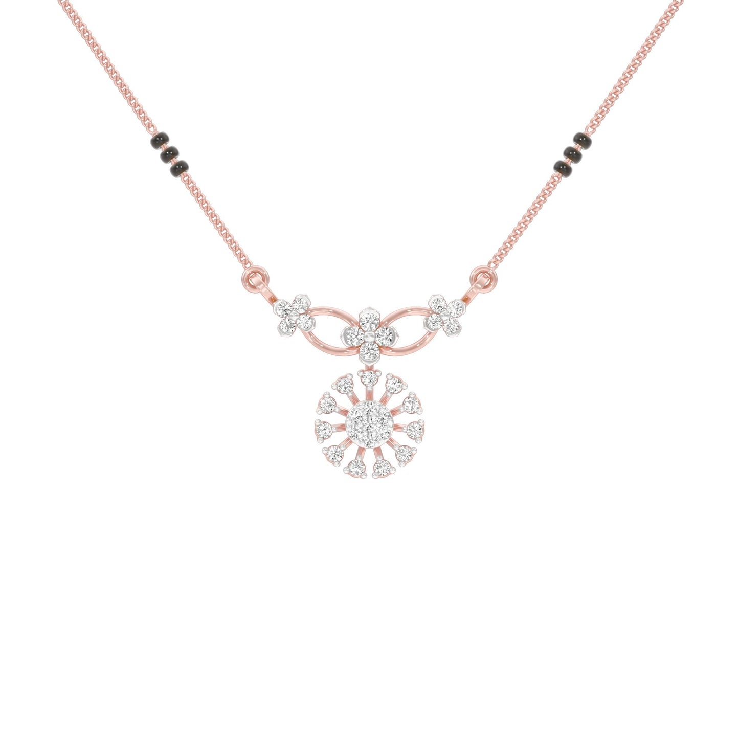 Tara Diamond Mangalsutra 18 KT / Rose Gold