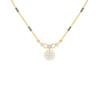 Tara Diamond Mangalsutra 18 KT / Yellow Gold