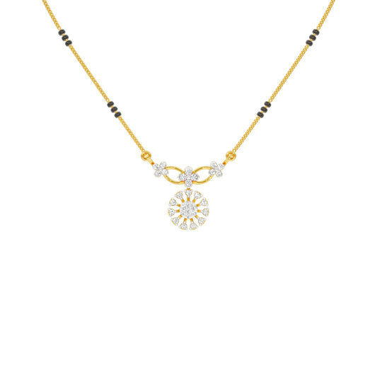 Tara Diamond Mangalsutra 18 KT / Yellow Gold