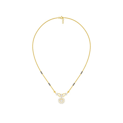 Tara Diamond Mangalsutra 18 KT / Yellow Gold