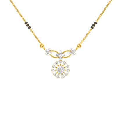 Tara Diamond Mangalsutra 18 KT / Yellow Gold