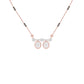 Dvita Diamond Mangalsutra 18 KT / Rose Gold
