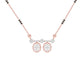 Dvita Diamond Mangalsutra 18 KT / Rose Gold