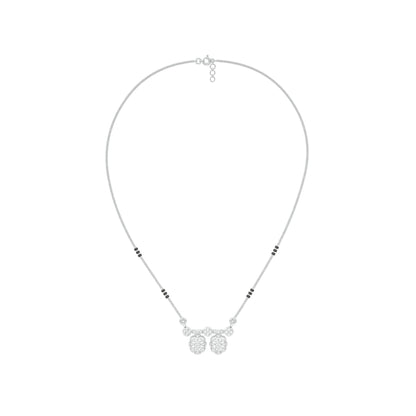 Dvita Diamond Mangalsutra 18 KT / White Gold