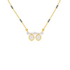 Dvita Diamond Mangalsutra 18 KT / Yellow Gold