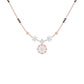 Saroj Spark Diamond Mangalsutra 18 KT / Rose Gold