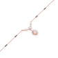 Dhrishti Diamond Mangalsutra 18 KT / Rose Gold