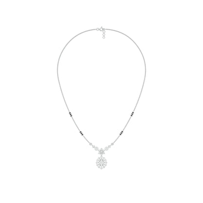 Dhrishti Diamond Mangalsutra 18 KT / White Gold
