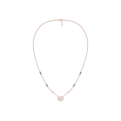 Jyoti Diamond Mangalsutra 18 KT / Rose Gold
