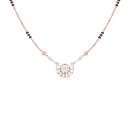 Jyoti Diamond Mangalsutra 18 KT / Rose Gold