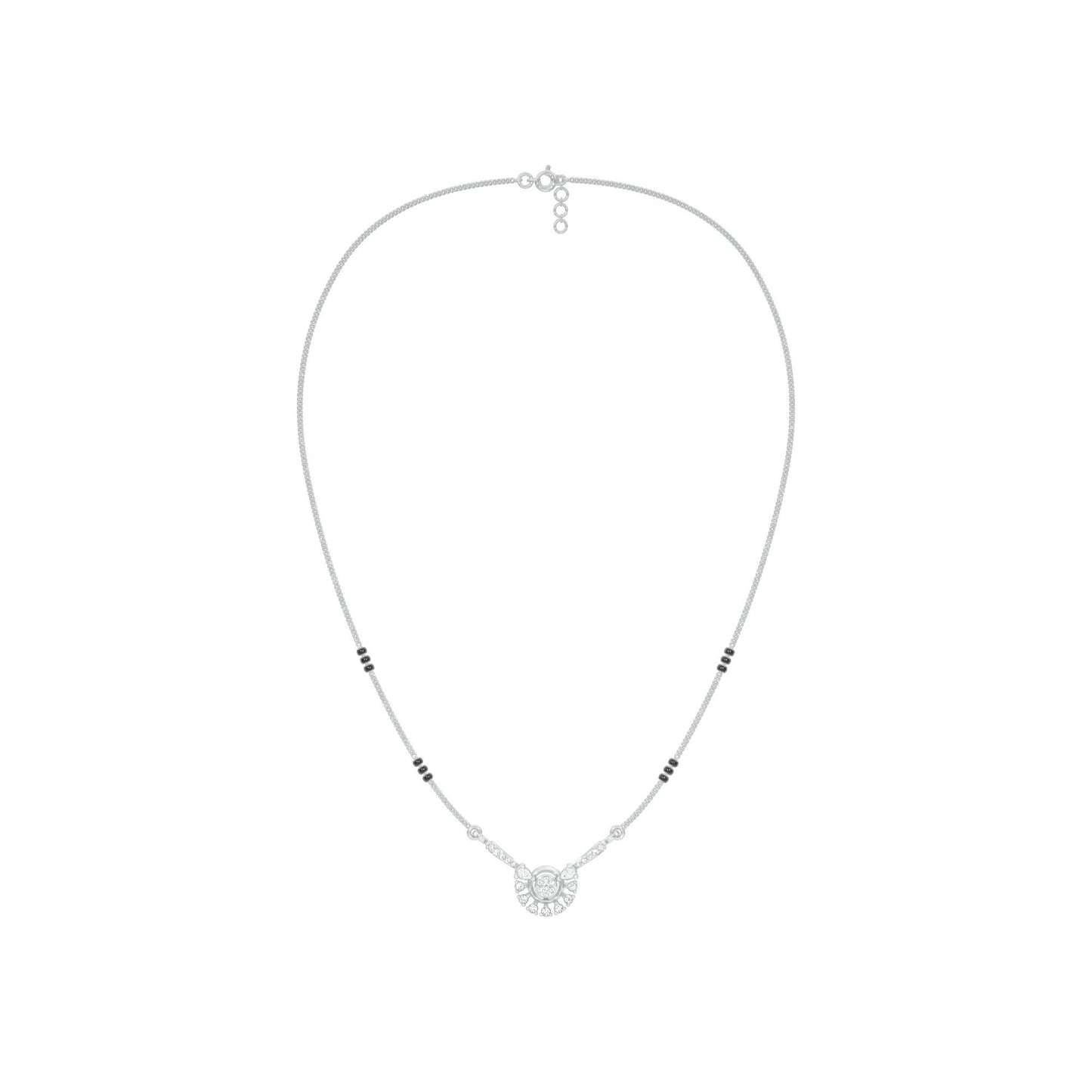 Jyoti Diamond Mangalsutra 18 KT / White Gold