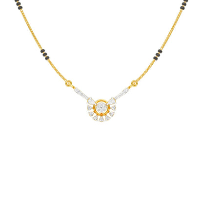 Jyoti Diamond Mangalsutra 18 KT / Yellow Gold
