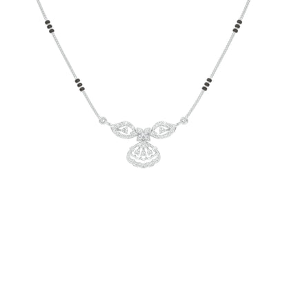 Teja Diamond Mangalsutra 18 KT / White Gold