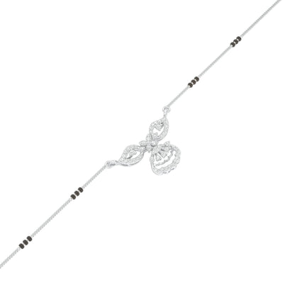 Teja Diamond Mangalsutra 18 KT / White Gold