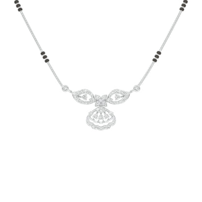 Teja Diamond Mangalsutra 18 KT / White Gold