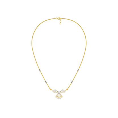 Teja Diamond Mangalsutra 18 KT / Yellow Gold