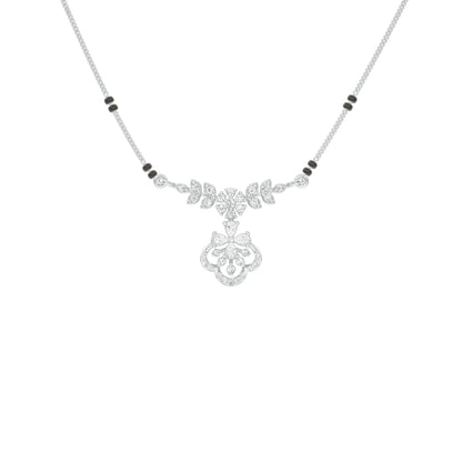 Hira Diamond Mangalsutra 18 KT / White Gold