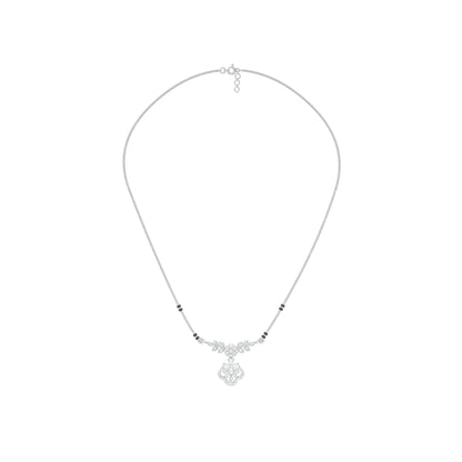 Hira Diamond Mangalsutra 18 KT / White Gold