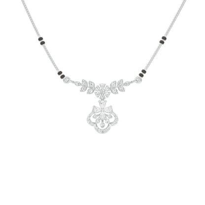 Hira Diamond Mangalsutra 18 KT / White Gold