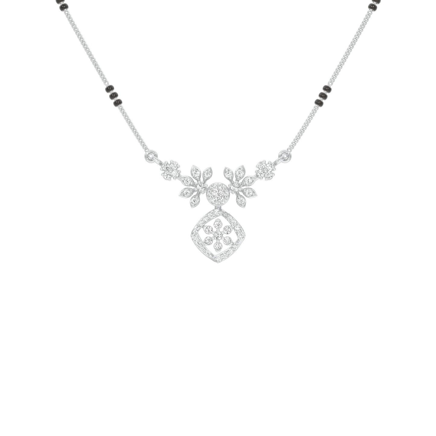 Vani Diamond Mangalsutra 18 KT / White Gold