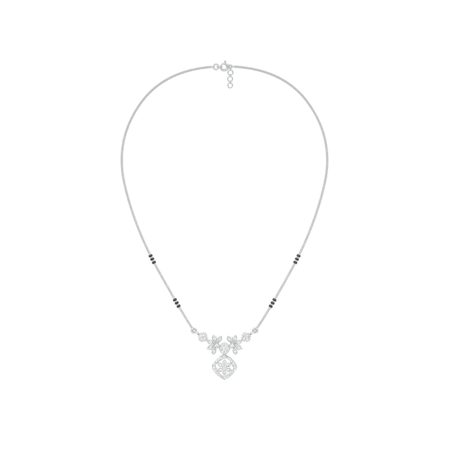 Vani Diamond Mangalsutra 18 KT / White Gold