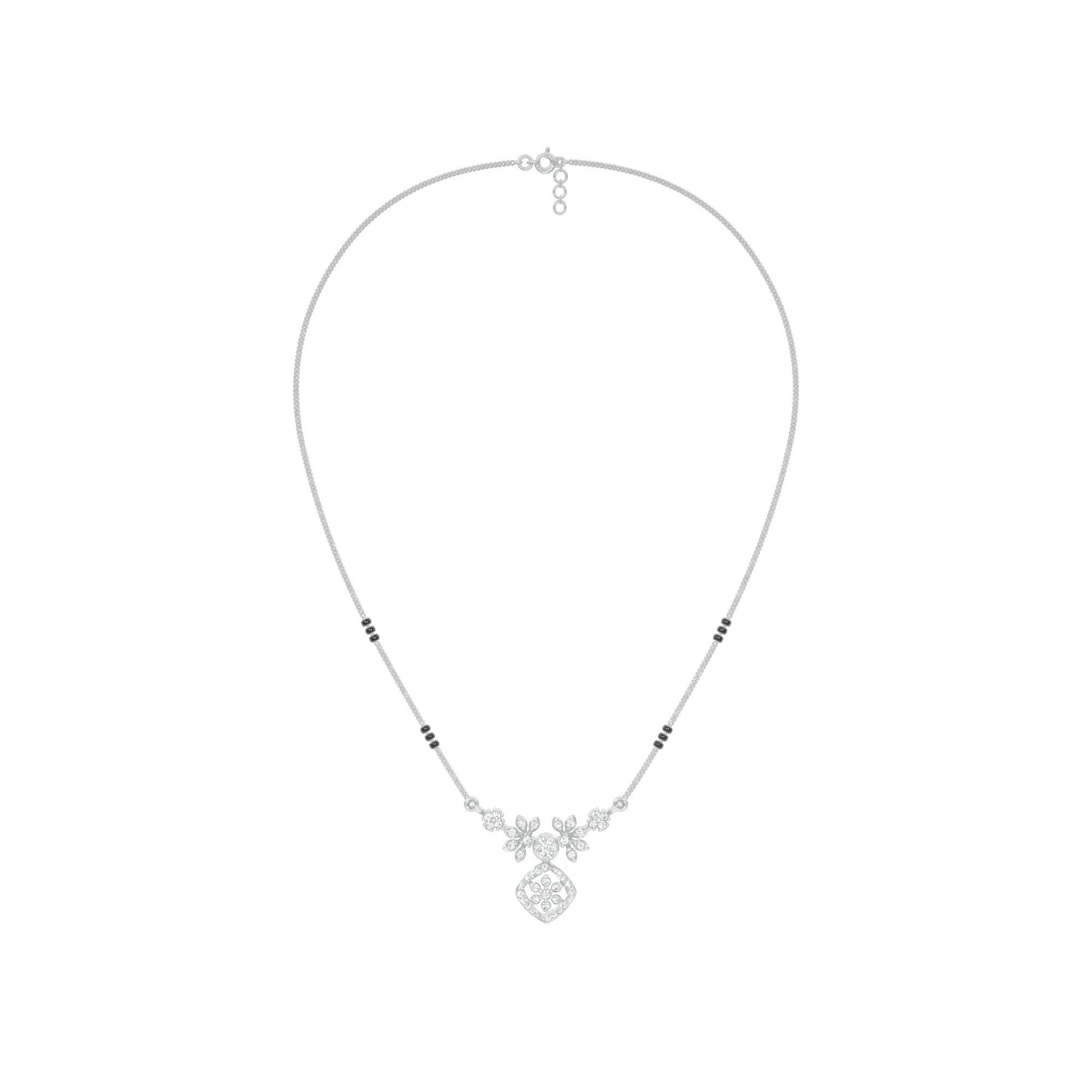Vani Diamond Mangalsutra 18 KT / White Gold