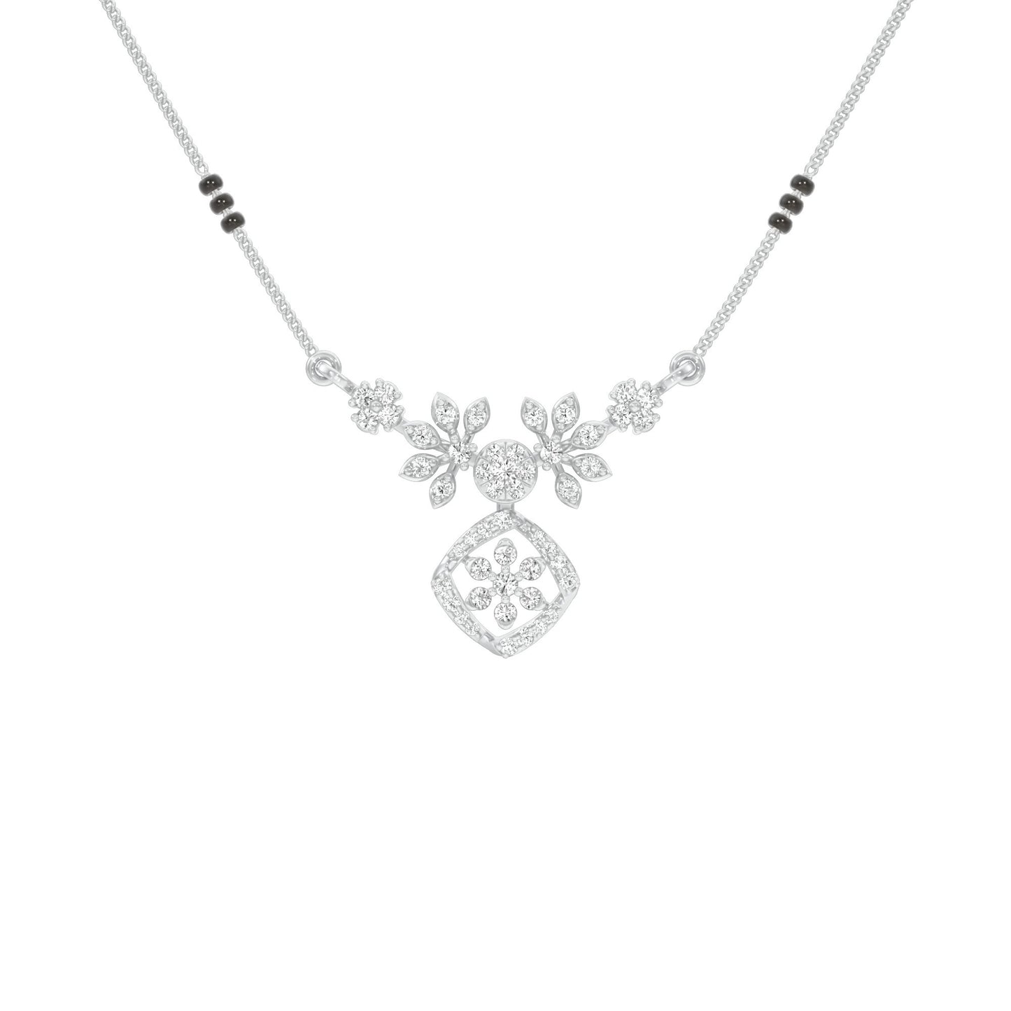 Vani Diamond Mangalsutra 18 KT / White Gold