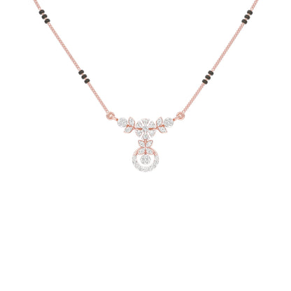 Sumana Diamond Mangalsutra 18 KT / Rose Gold