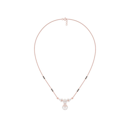 Sumana Diamond Mangalsutra 18 KT / Rose Gold