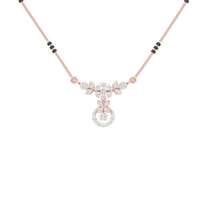 Sumana Diamond Mangalsutra 18 KT / Rose Gold