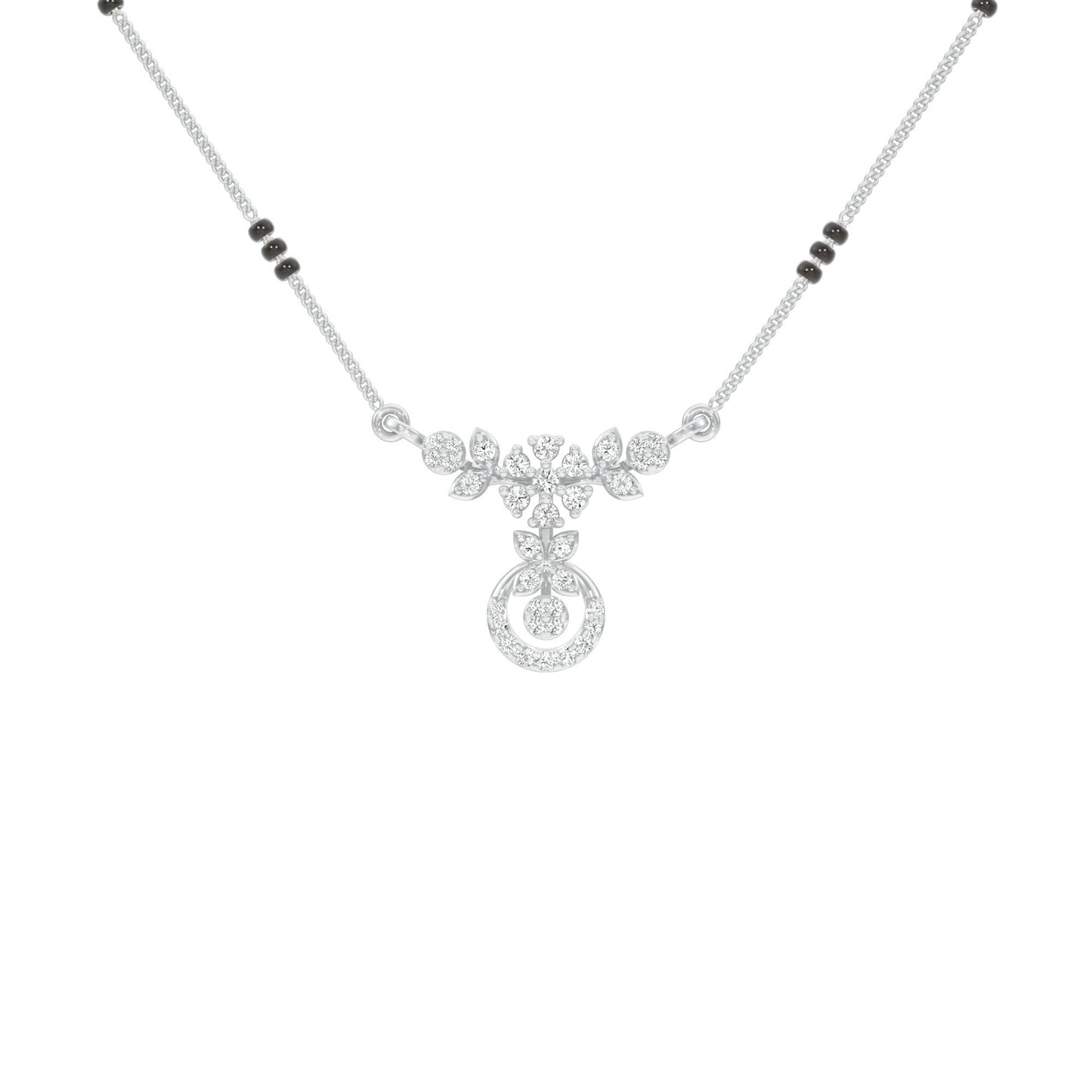 Sumana Diamond Mangalsutra 18 KT / White Gold