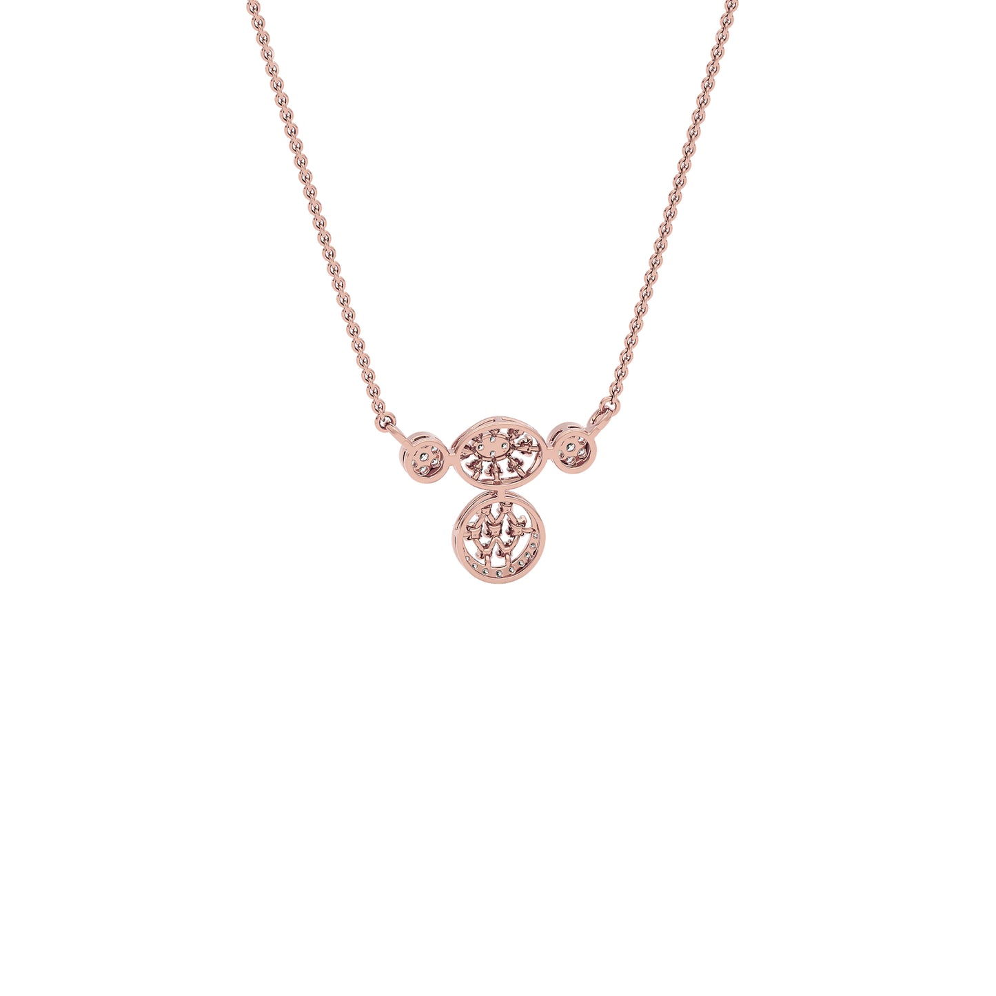 Shankha Diamond Mangalsutra 18 KT / Rose Gold