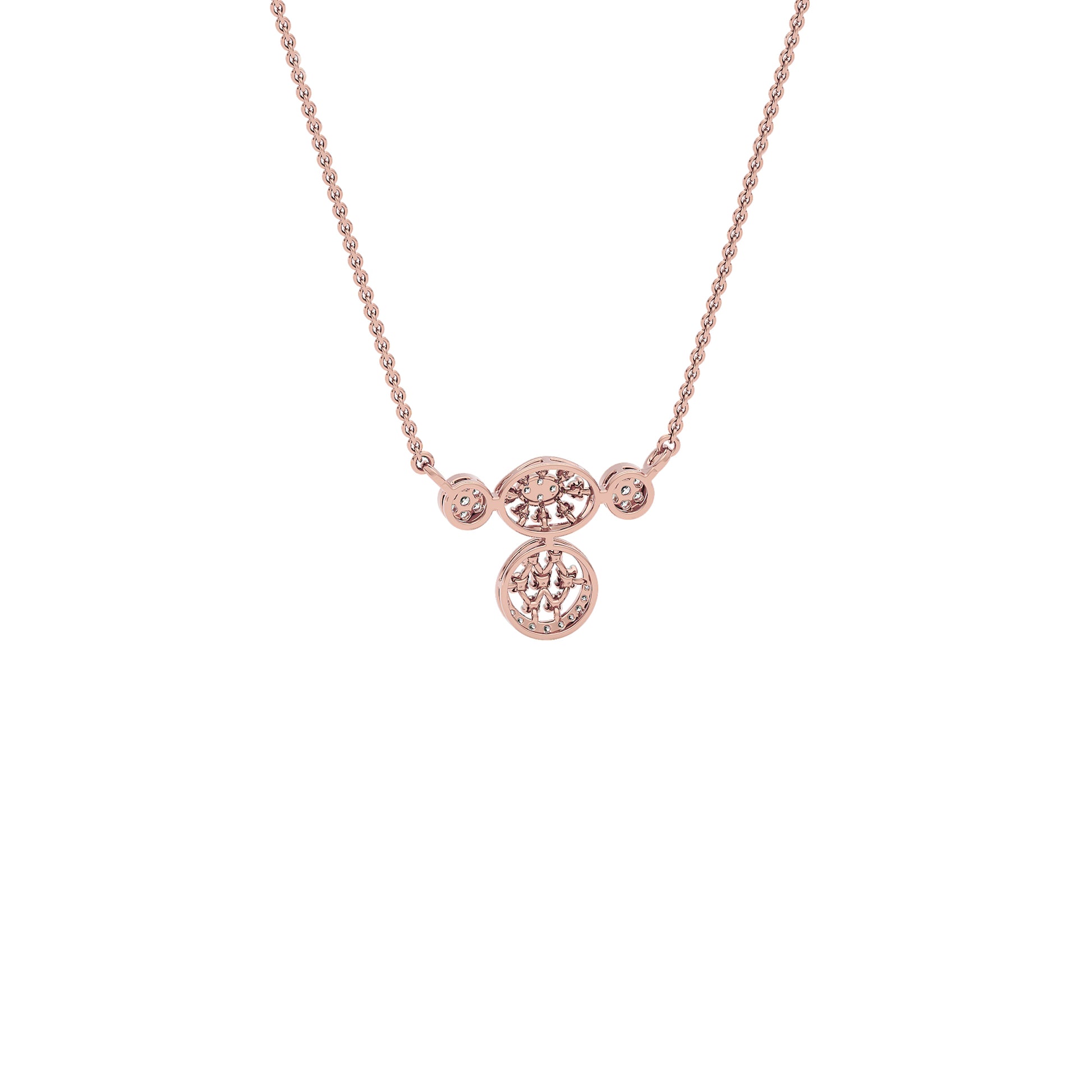 Shankha Diamond Mangalsutra 18 KT / Rose Gold