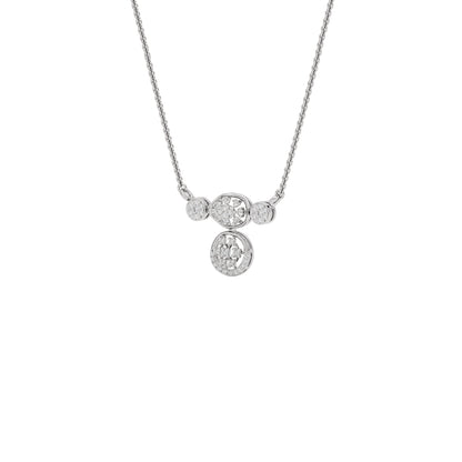 Shankha Diamond Mangalsutra 18 KT / White Gold