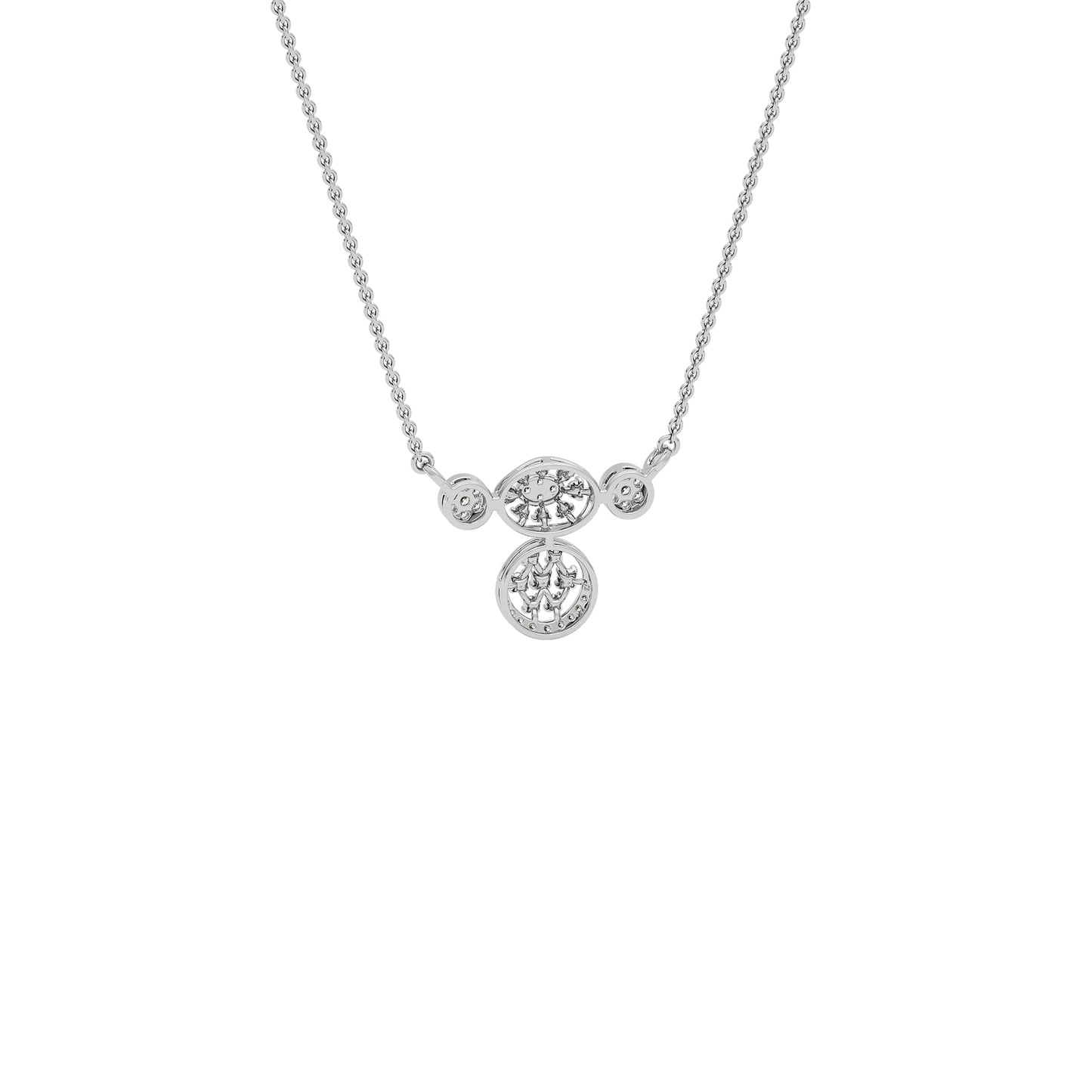 Shankha Diamond Mangalsutra 18 KT / White Gold