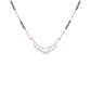 Naira Diamond Mangalsutra 18 KT / Rose Gold