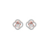 Eterna Eclat Diamond Bloom Earrings 18 KT / Rose Gold