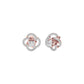 Eterna Eclat Diamond Bloom Earrings 18 KT / Rose Gold