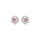 Eterna Eclat Diamond Bloom Earrings 18 KT / Rose Gold